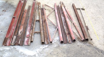120 kg fier vechi fără documente legale au fost confiscate de polițiști de la un constănțean